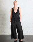 Zip Vest Top in Black by Serien°umerica-Serien°umerica-Idlewild-Cincinnati