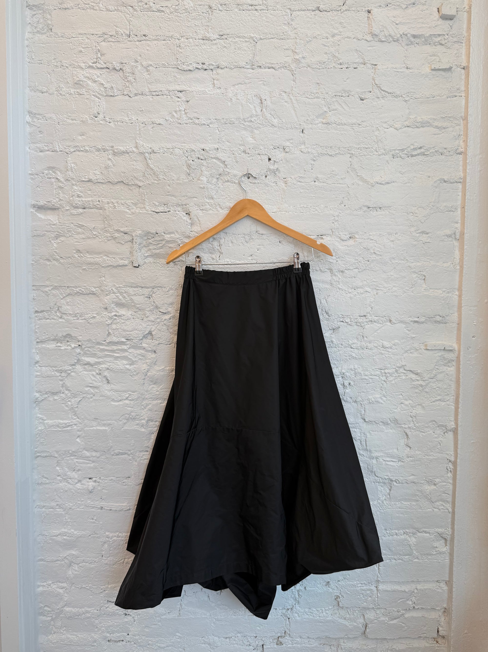 Architectural Nylon Skirt in Black by Planet-Planet-Idlewild-Cincinnati